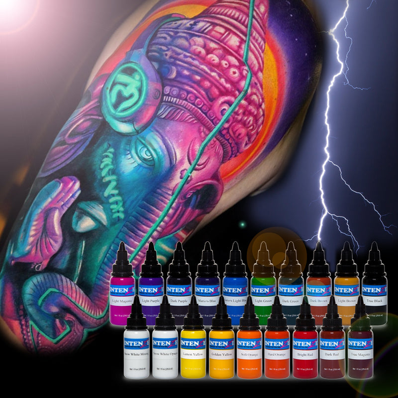 19 Color Tattoo Ink Set - Intenze Products Austria GmbH