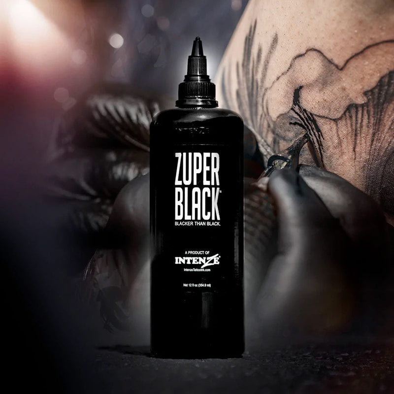 Zuper Black Tattoo Ink - Intenze Products Austria GmbH