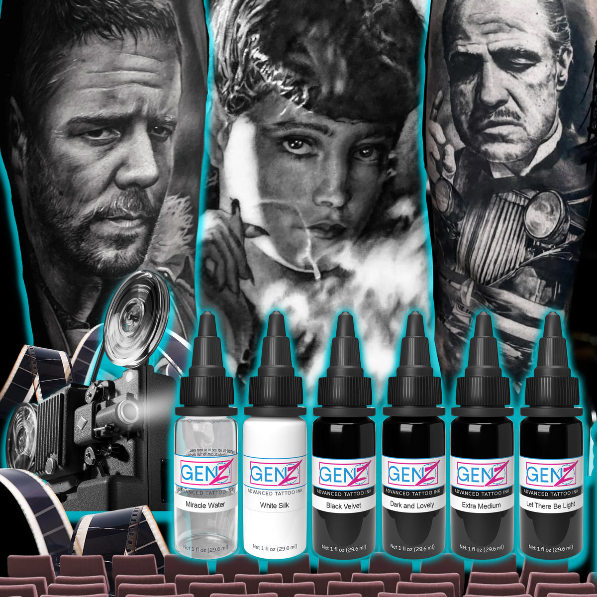 CLOSEOUT** GEN-Z Mark Mahoney Gangster Grey Tattoo Ink– Intenze