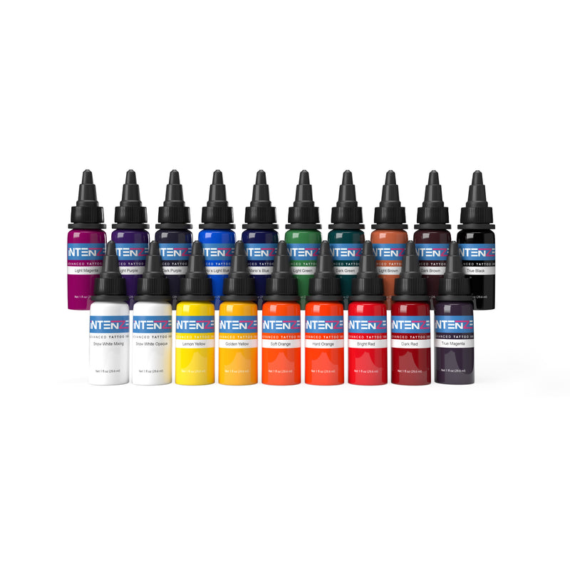 19 Color Tattoo Ink Set - Intenze Products Austria GmbH