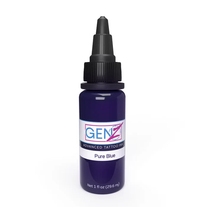 GEN-Z Pure Blue Tattoo Ink - New Formula 2023
