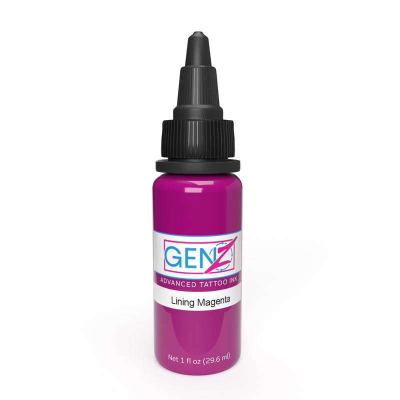 Lining Magenta GEN-Z Intenze Color Lining Ink Series - New Formula 2023 - Intenze Products Austria GmbH