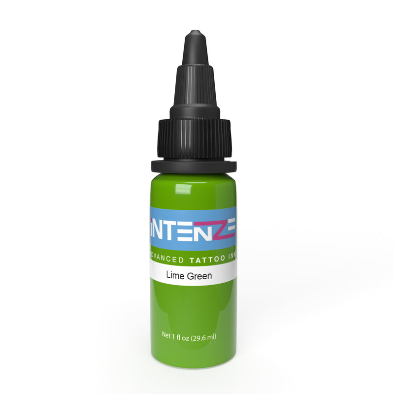 Lime Green Tattoo Ink - Intenze Products Austria GmbH